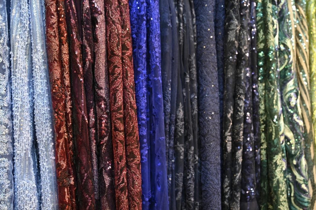 Choosing fabric for a Zion Creation piece