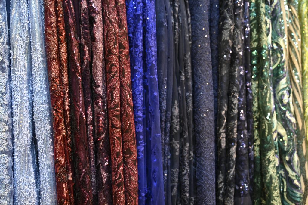 Choosing fabric for a Zion Creation piece